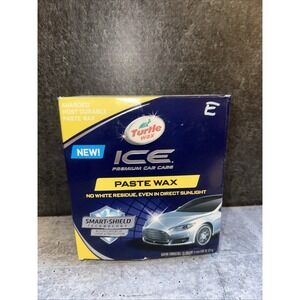 Turtle Wax ICE Paste Wax No White Residue 8oz Read  E